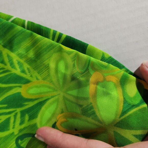 Keliis of Hawaii Hawaiian Shirt Mens Sz M Vtg Retro Bright Colorful Loud 60s 70s - Picture 5 of 8